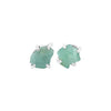 Starborn Creations Emerald Crystal Post Style Earrings