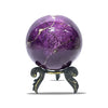 Starborn Purpurite Sphere 45-50mm diameter with brass stand