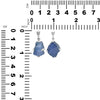 Starborn Natural 7-11 cts Tanzanite Crystal Pendant in Sterling Silver