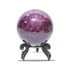 Starborn Purpurite Sphere 45-50mm diameter with brass stand