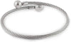 Starborn Muonionalusta Meteorite Ball Stainless Steel Bangle Bracelet