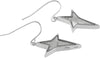 Starborn Creations Sterling Silver Muonionalusta Meteorite Star Earrings
