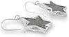 Starborn Creations Sterling Silver Muonionalusta Meteorite Star Earrings