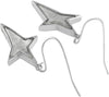 Starborn Creations Sterling Silver Muonionalusta Meteorite Star Earrings