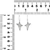 Starborn Creations Sterling Silver Muonionalusta Meteorite Star Earrings