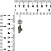 Starborn Creations Sterling Silver Muonionalusta and Campo de Cielo Meteorite Orbit Pendant
