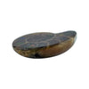 Ammonite Half with Ammolite Inlay Cabochon 33-35mm - 1 piece