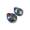 Ammolite Pear Faceted Stones 14mm - 1 pair