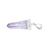 Starborn Amethyst Crystal Point Pendant in Sterling Silver