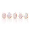 Window Drusy SI-Opal Pear Cabochon 20mm