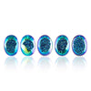 Window Drusy Cassiopeia Seas Oval Cabochon 16mm