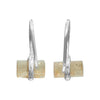 Starborn Imperial Topaz Crystal Sterling Silver Drop Earrings