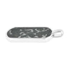 Starborn Sericho Pallasite Meteorite (Peridot Inclusions) Dog Tag Pendant Sterling Silver