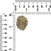 Drusy Gold Rosette 34mm - 1 piece