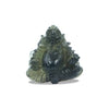 Handgeschnitzter Ganesh Moldavit 26ct 
