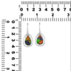 Starborn Ammolite Sterling Silver Drop Earrings