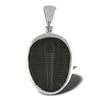 Starborn Creations Sterling Silver Fossilized Trilobite Pendant
