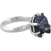 Starborn Creations Sterling Silver Sikhote Alin Meteorite Nugget Ring Size 7