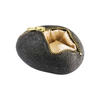 Zipperrock Gempocket Artistic Stone Carving Display Rock with Zipper and Lining