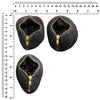 Zipperrock Gempocket Artistic Stone Carving Display Rock with Zipper and Lining